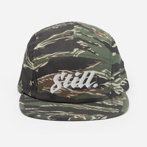 Still logo 3d puff Five Panel Cap