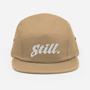 Still logo 3d puff Five Panel Cap