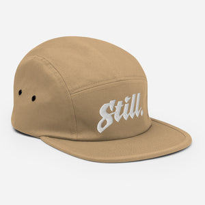 Still logo 3d puff Five Panel Cap