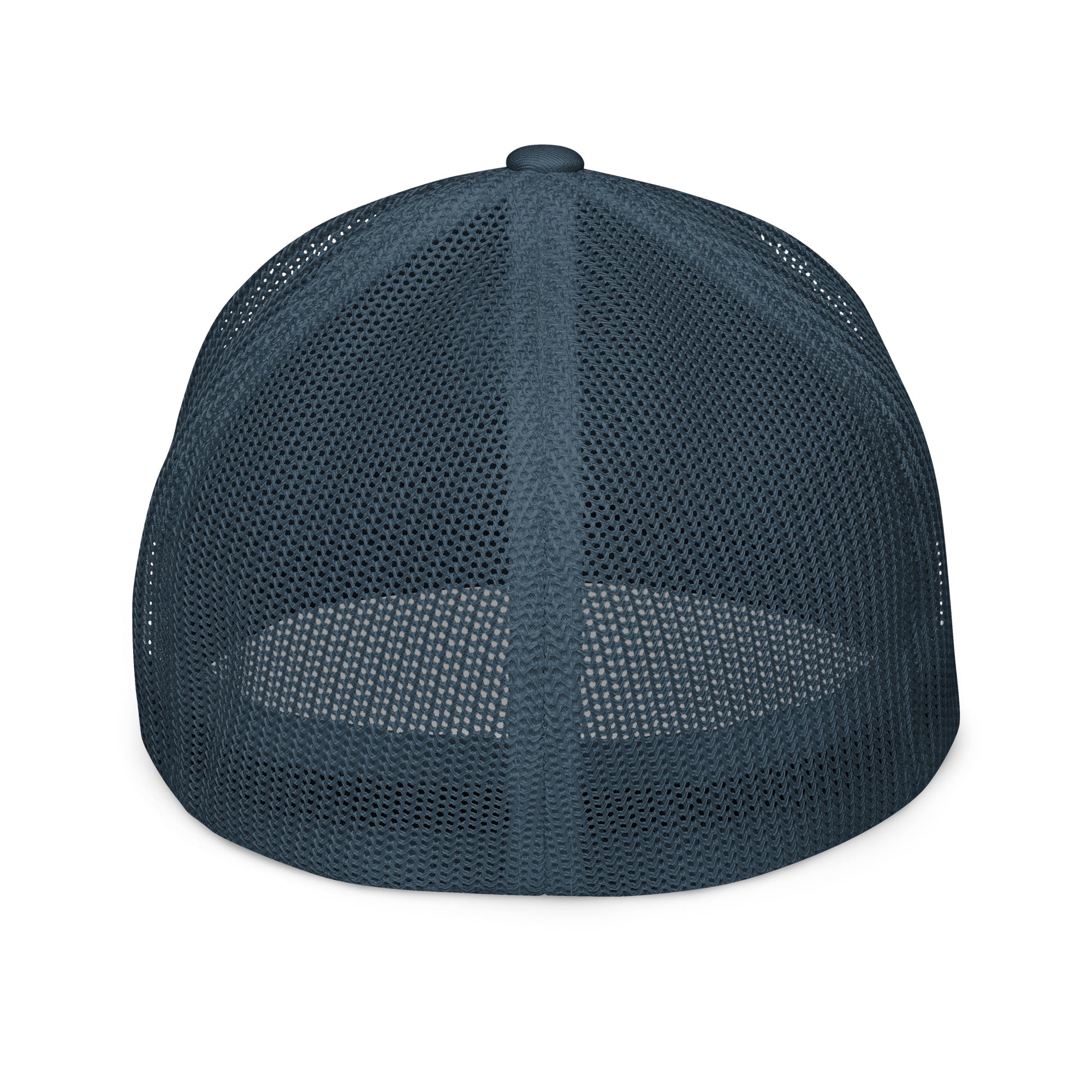 Closed-back trucker cap 3d puff logo