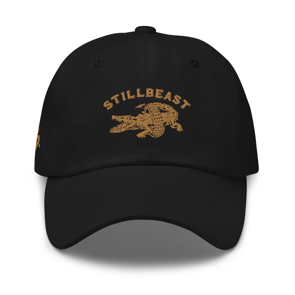 Gold Croc Dad hat