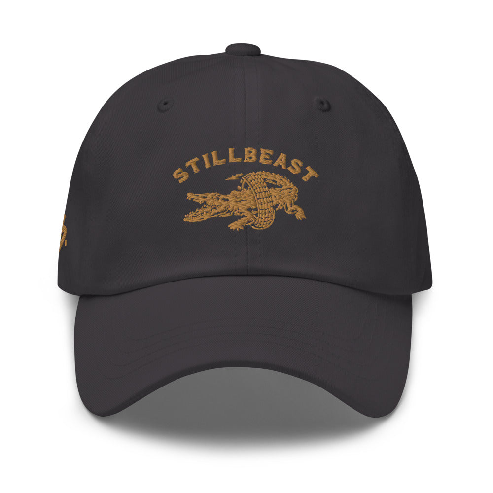 Gold Croc Dad hat