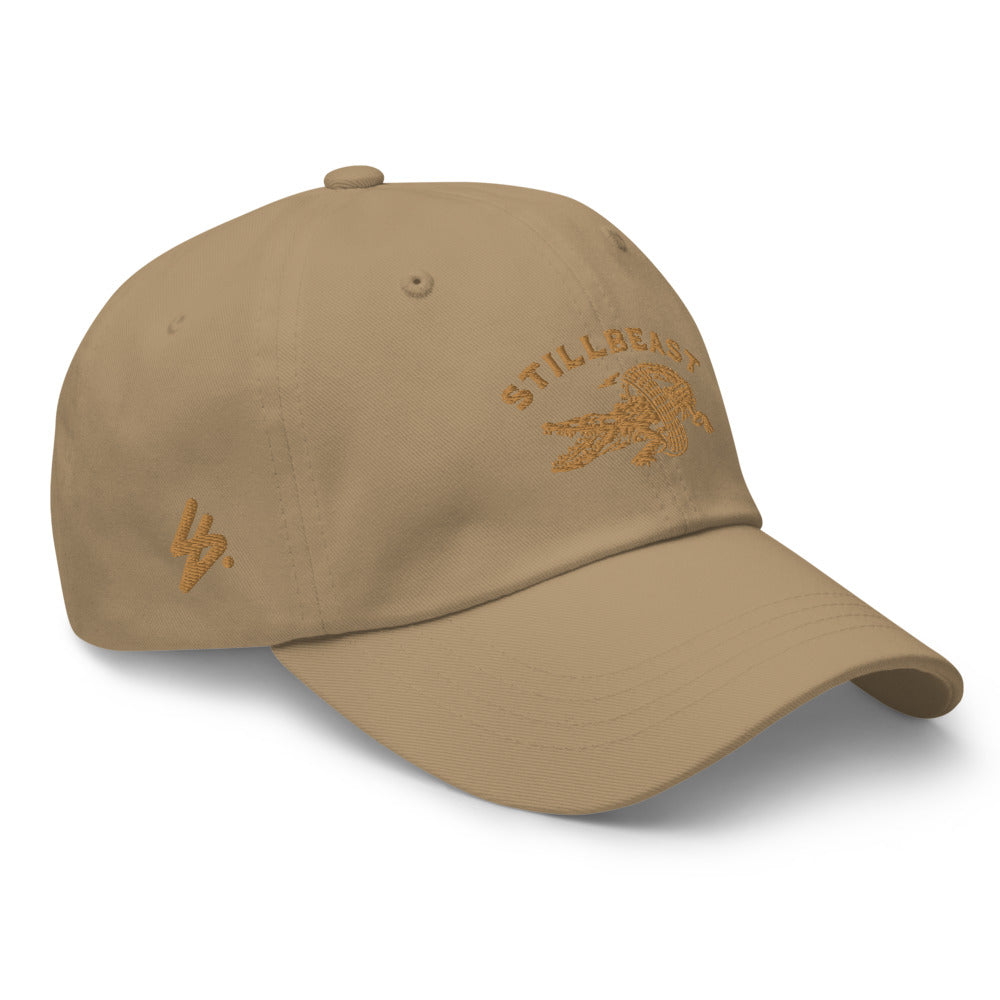 Gold Croc Dad hat