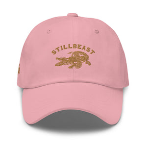 Gold Croc Dad hat