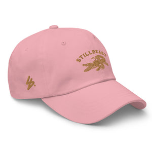 Gold Croc Dad hat