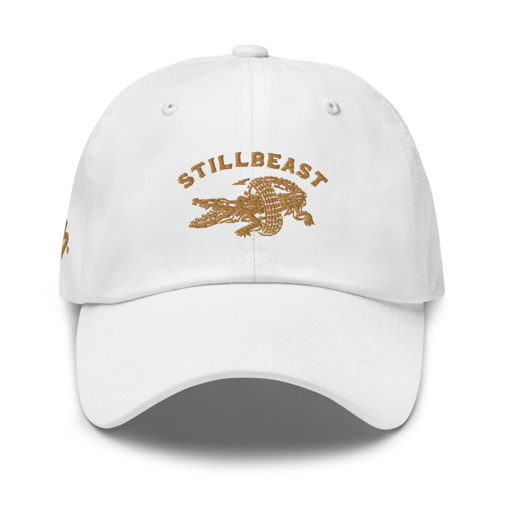 Gold Croc Dad hat