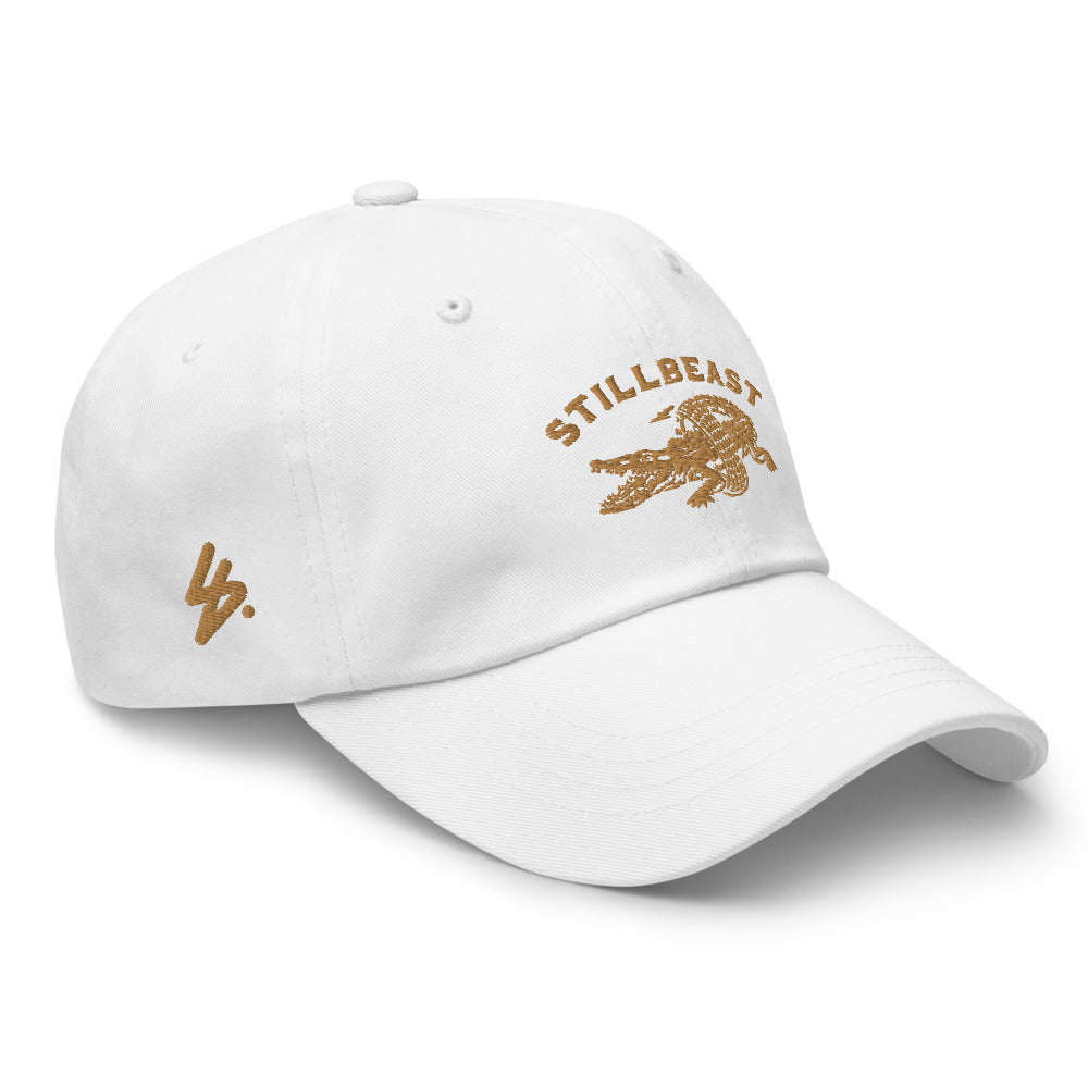 Gold Croc Dad hat