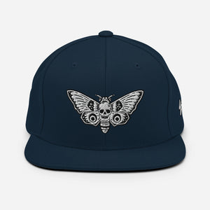 Skull butterfly Snapback Hat