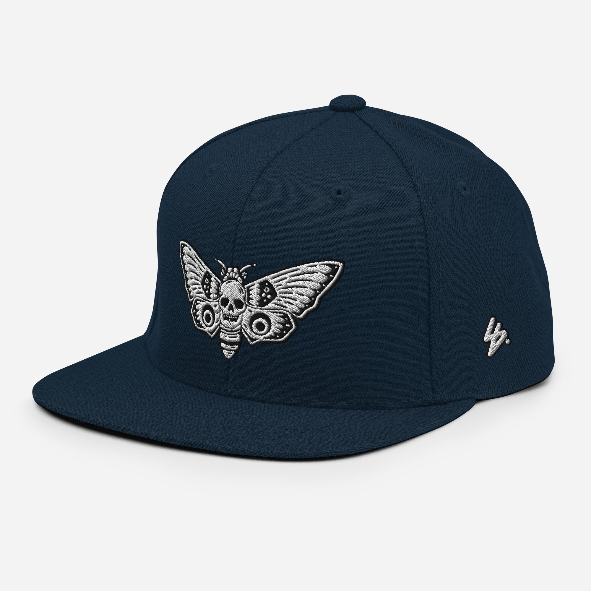 Skull butterfly Snapback Hat