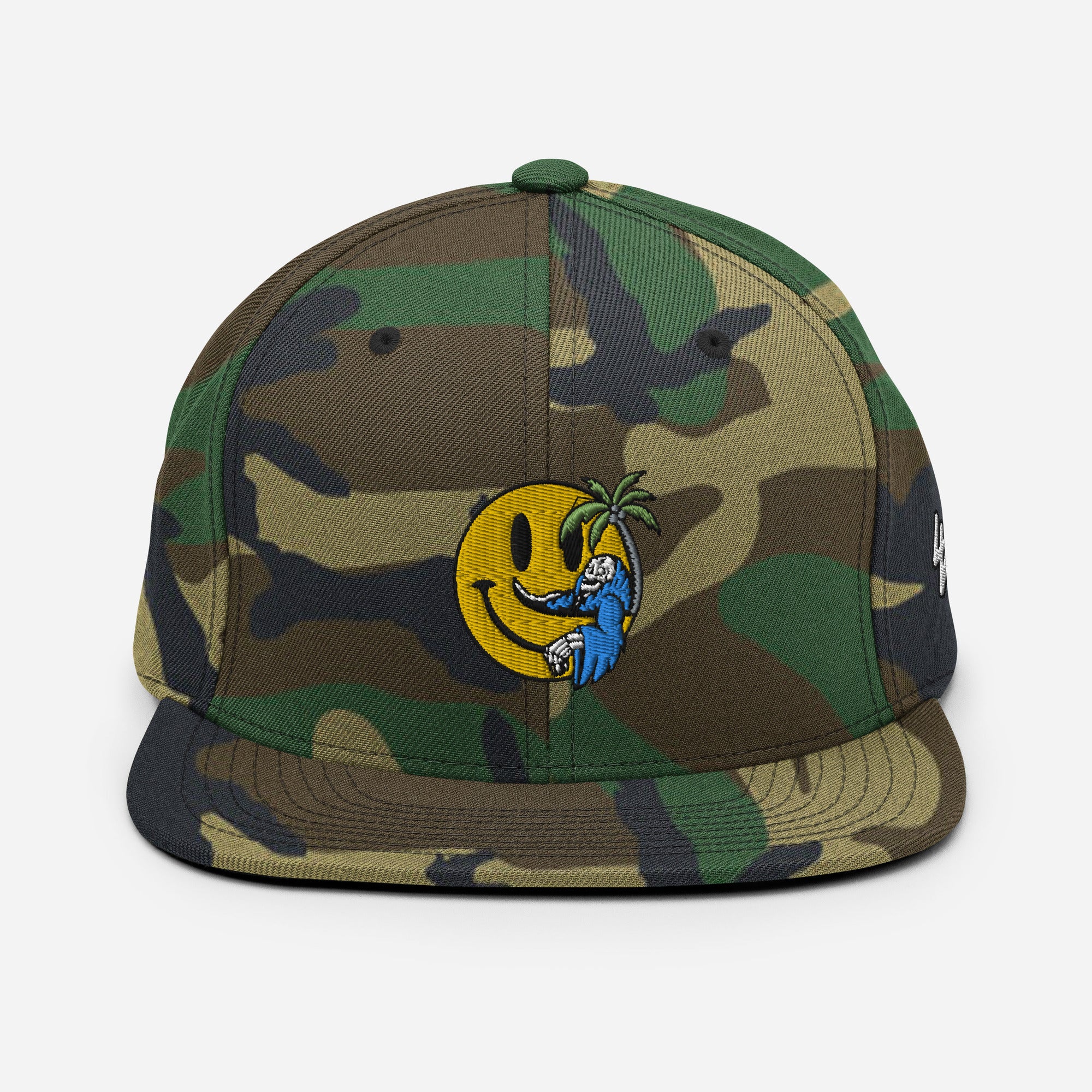 Happy skull Snapback Hat