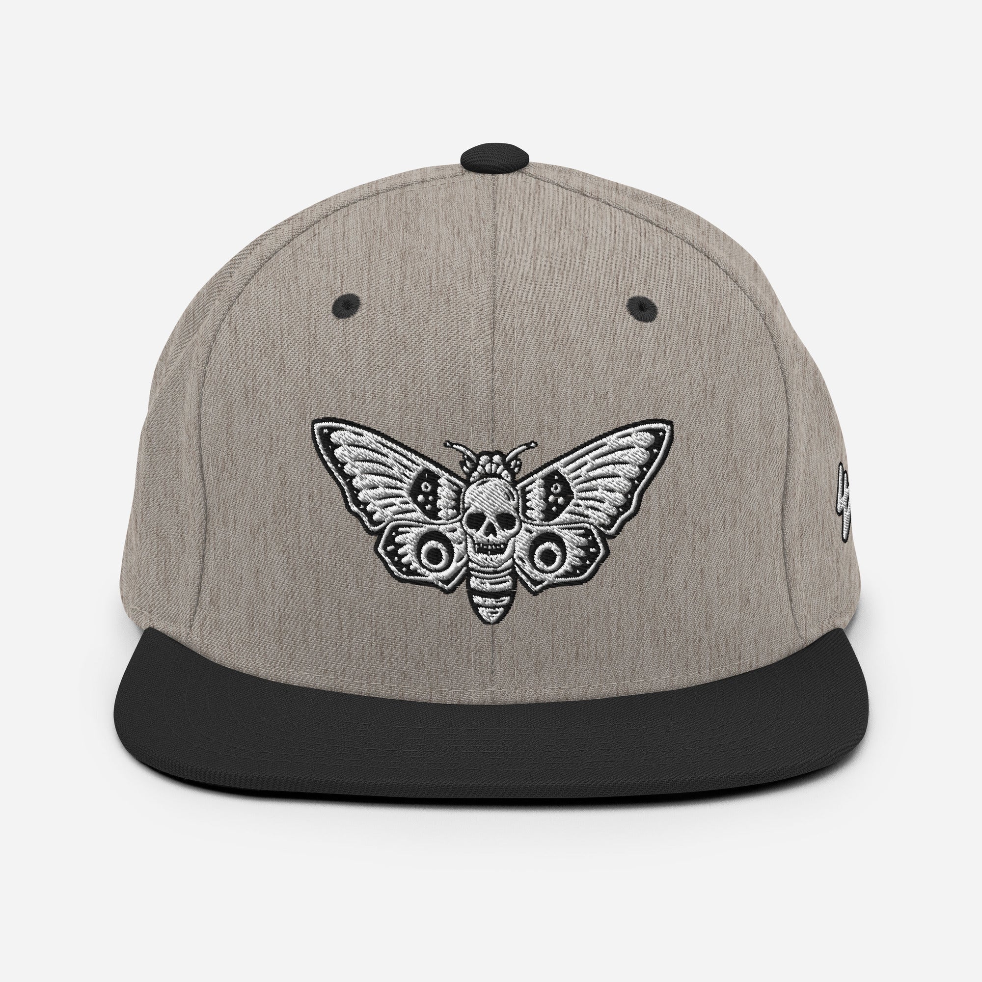 Skull butterfly Snapback Hat