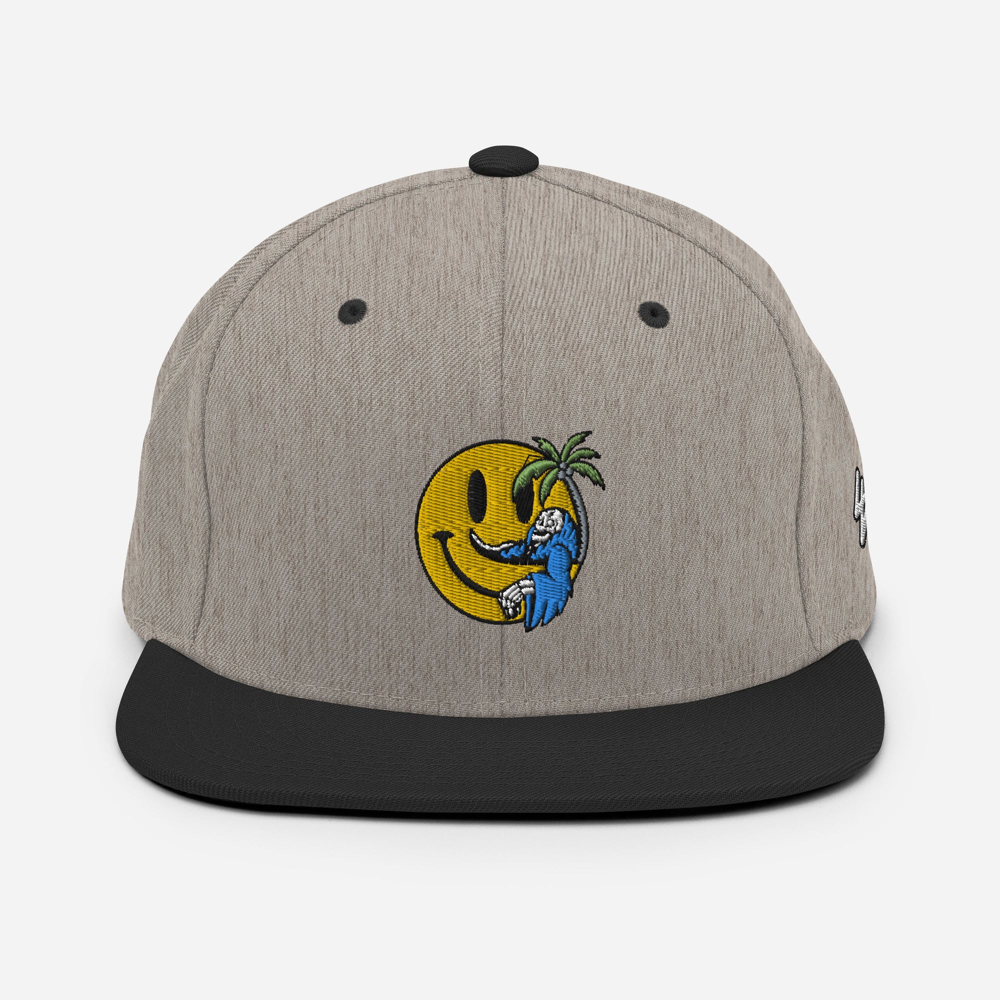 Happy skull Snapback Hat