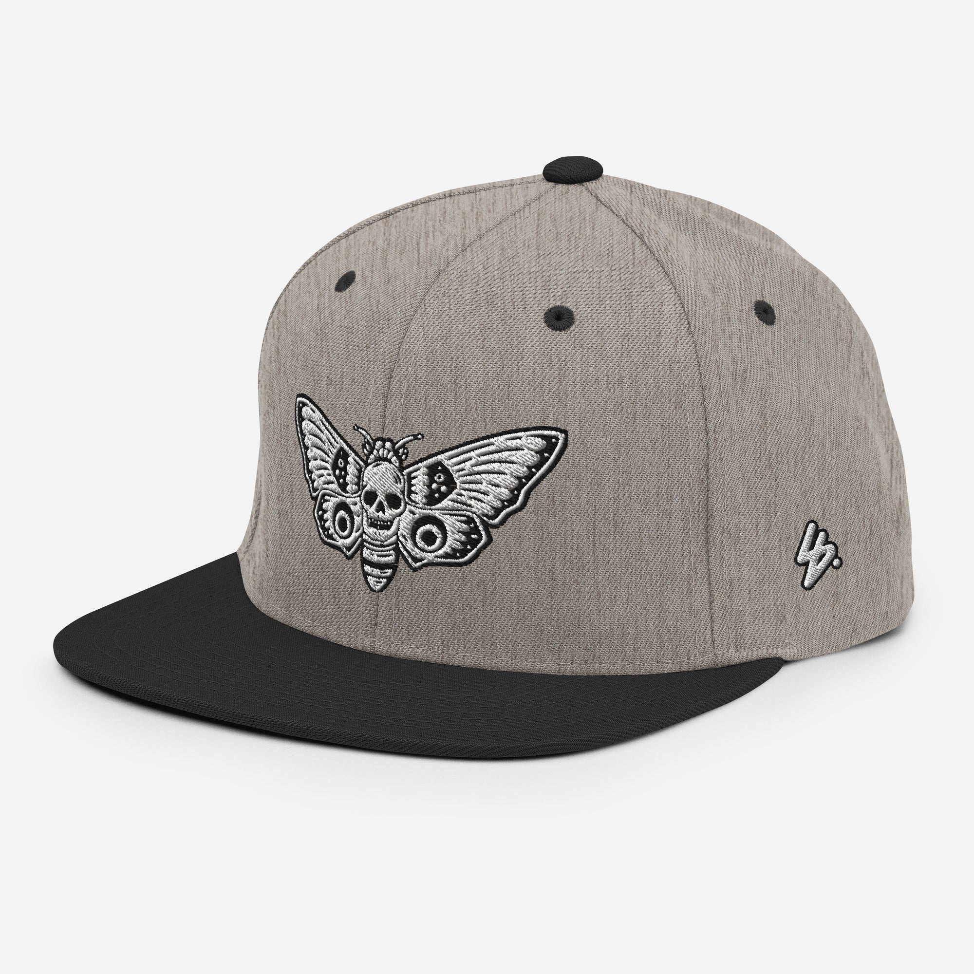 Skull butterfly Snapback Hat