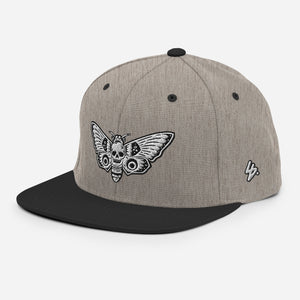 Skull butterfly Snapback Hat