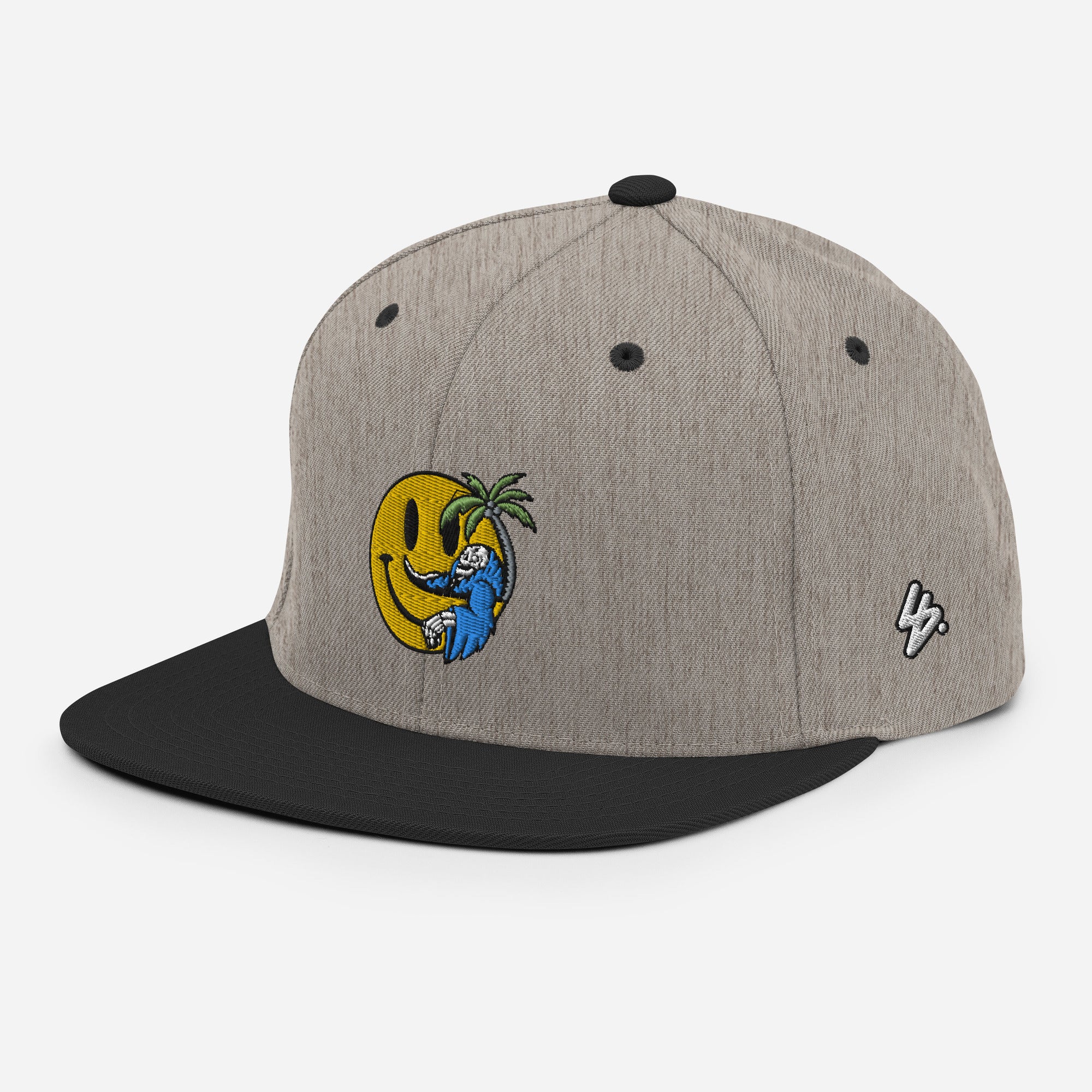 Happy skull Snapback Hat