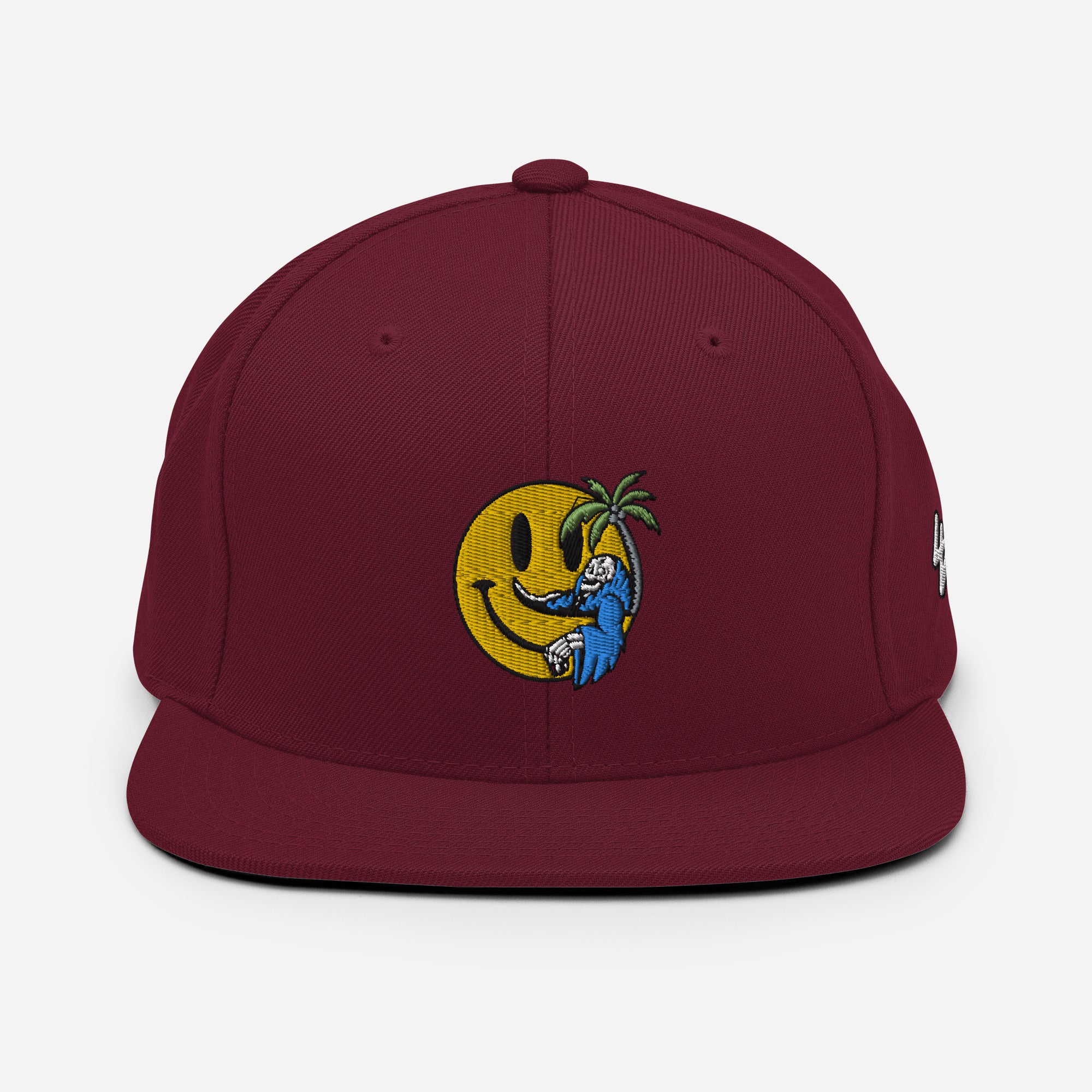 Happy skull Snapback Hat