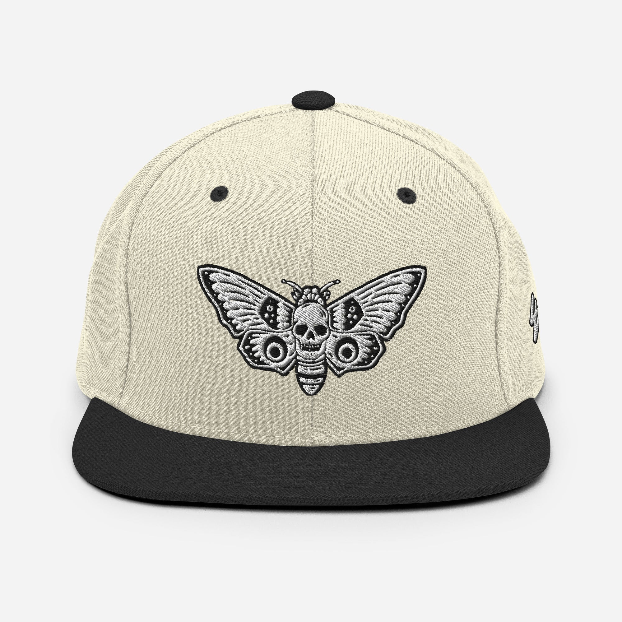 Skull butterfly Snapback Hat