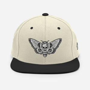 Skull butterfly Snapback Hat