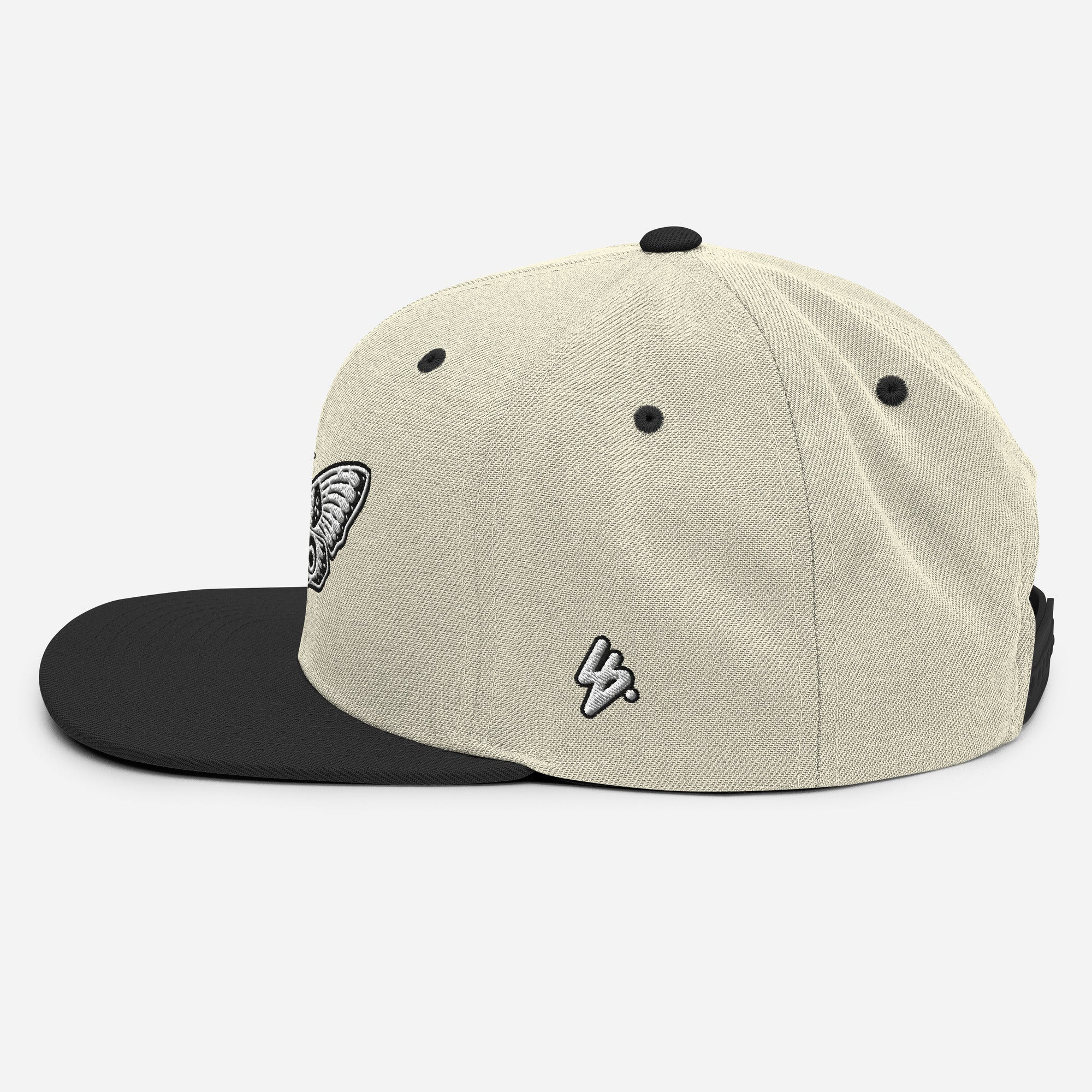 Skull butterfly Snapback Hat