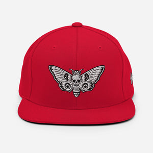 Skull butterfly Snapback Hat