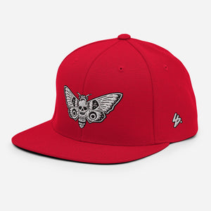 Skull butterfly Snapback Hat