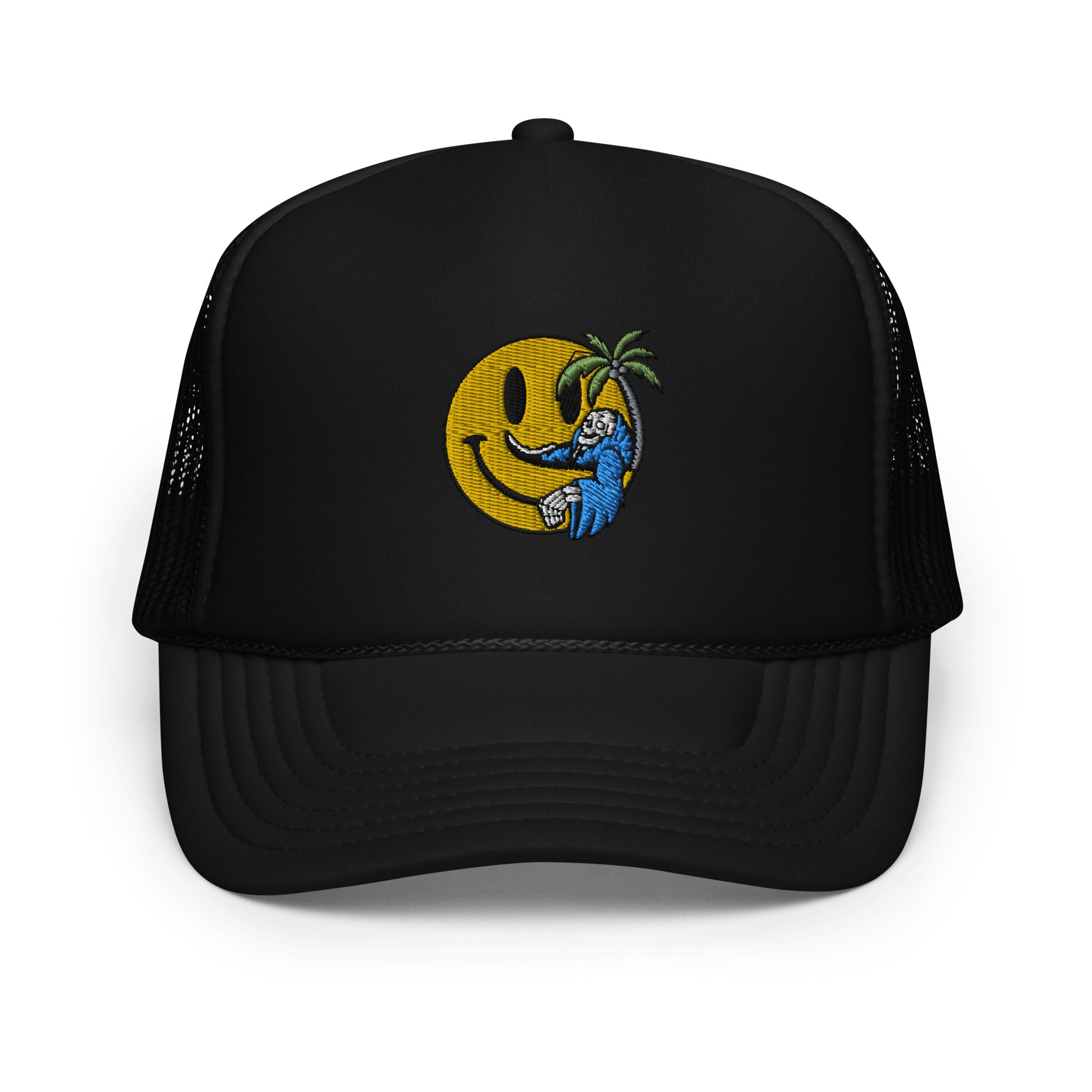 Happy face Foam trucker hat