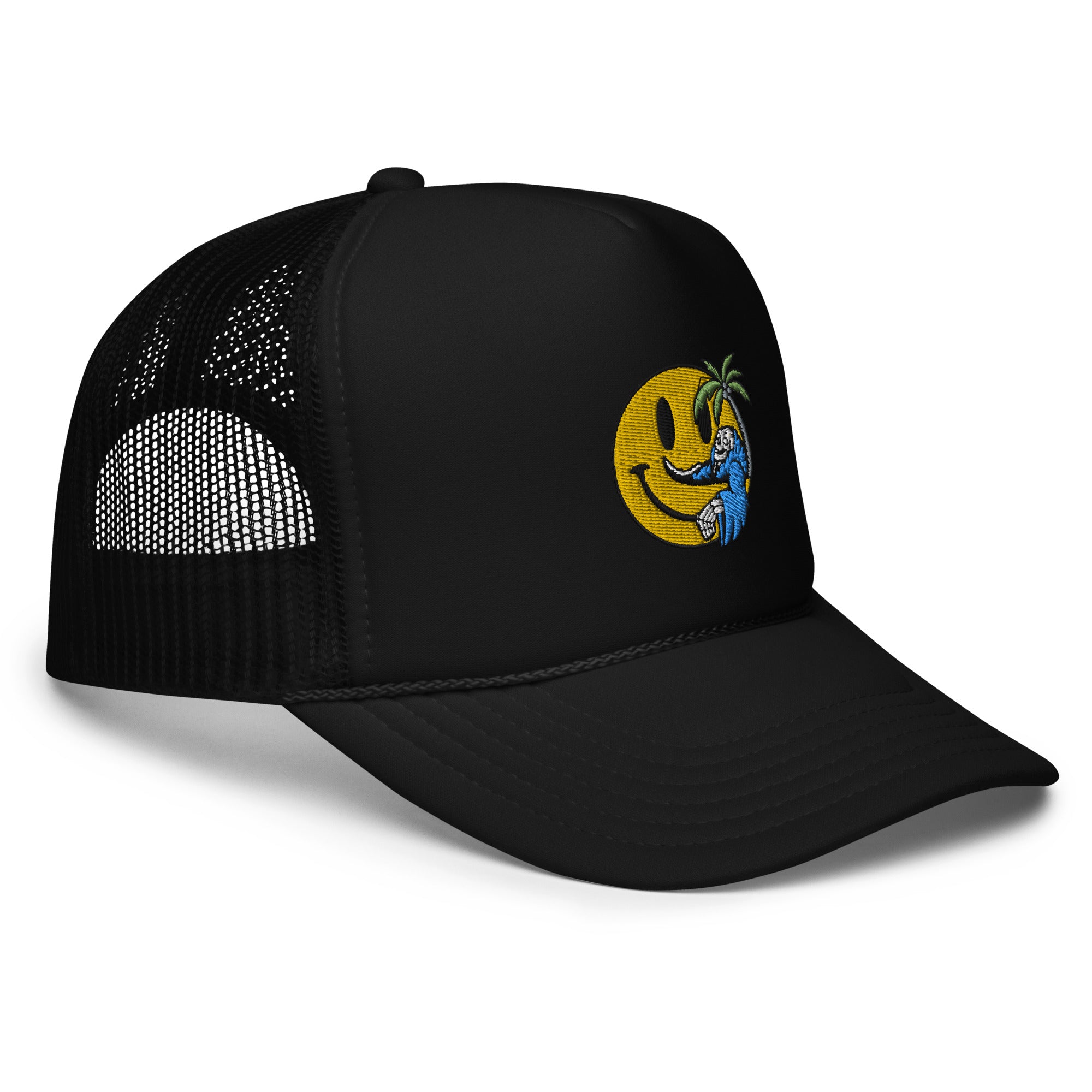 Happy face Foam trucker hat