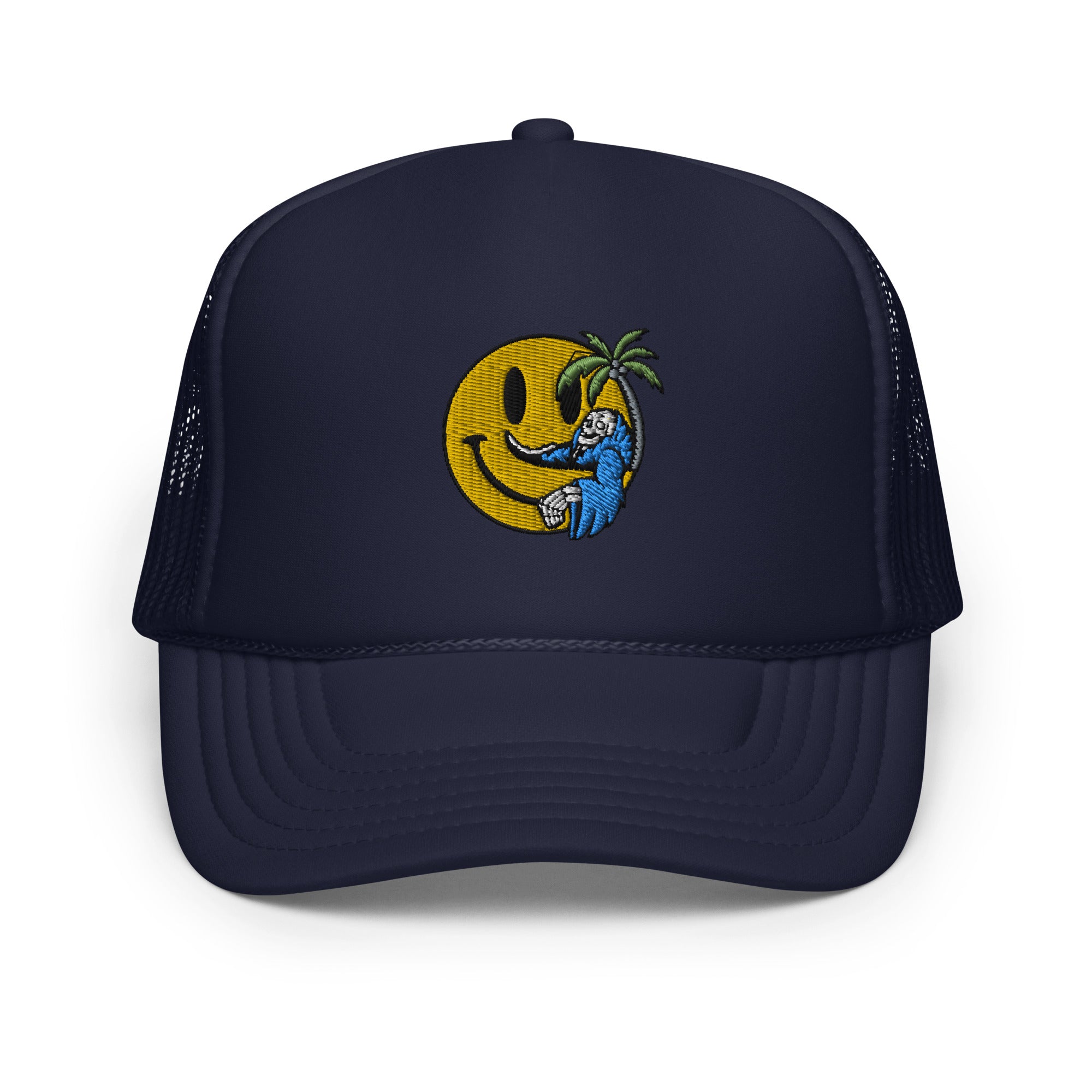 Happy face Foam trucker hat